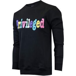 Screenshot brand Mens Urban Hip Hop Fleece Pullover Crew Neck Sweatshirt Small